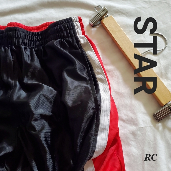Star Mens Knee-length Jersey Reversible Shorts size: S (28-30) - Picture 2 of 7